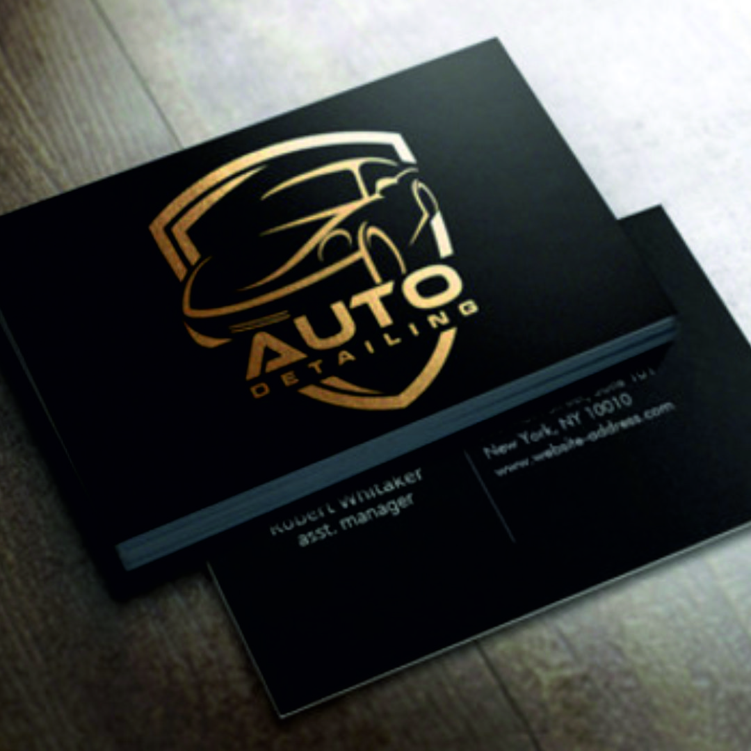 Metallic Business Cards