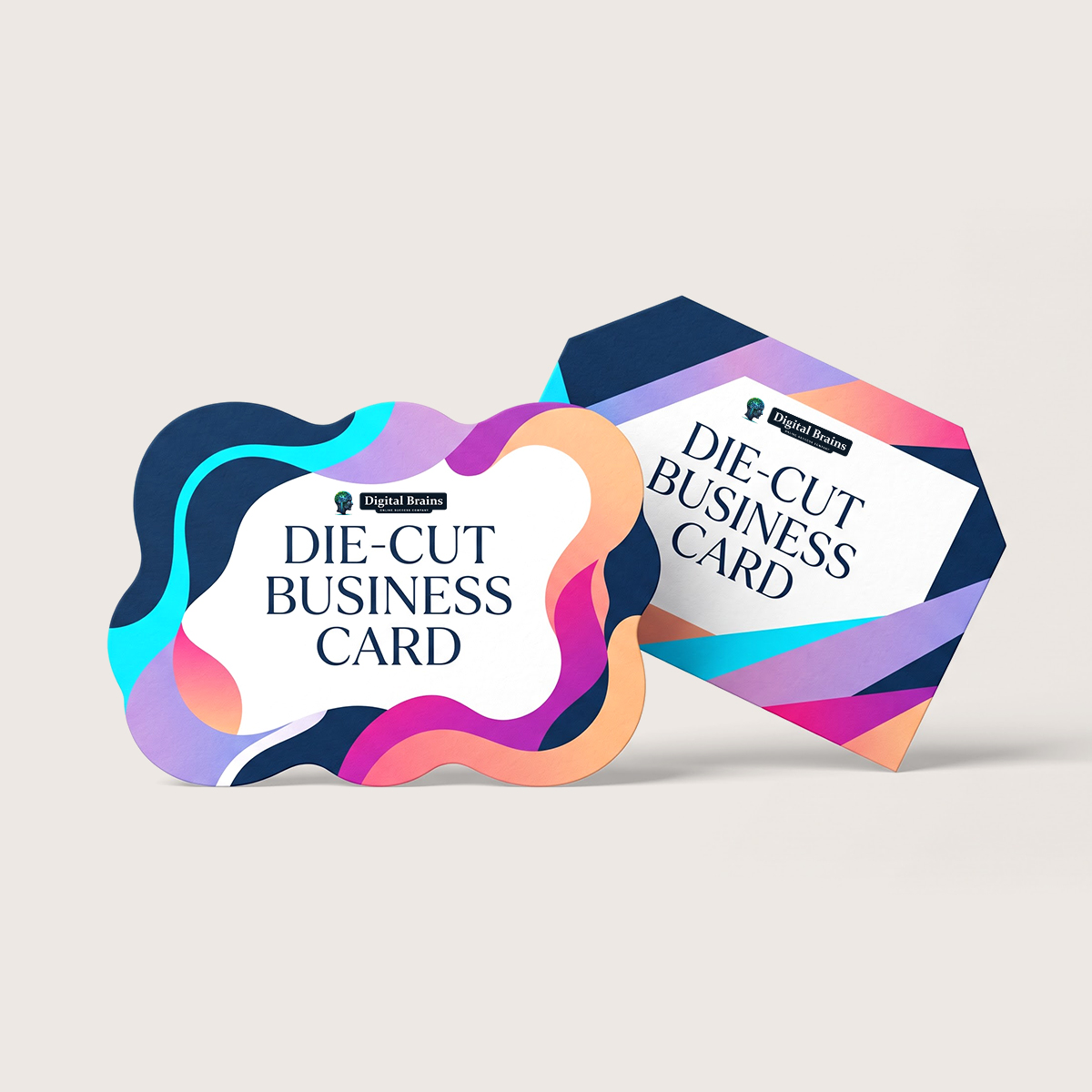 Die-Cut Business Card