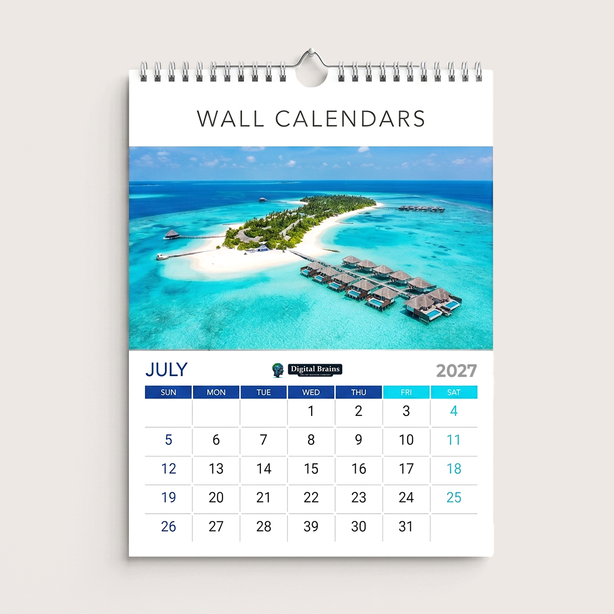 Wire Bound Calendar Printing