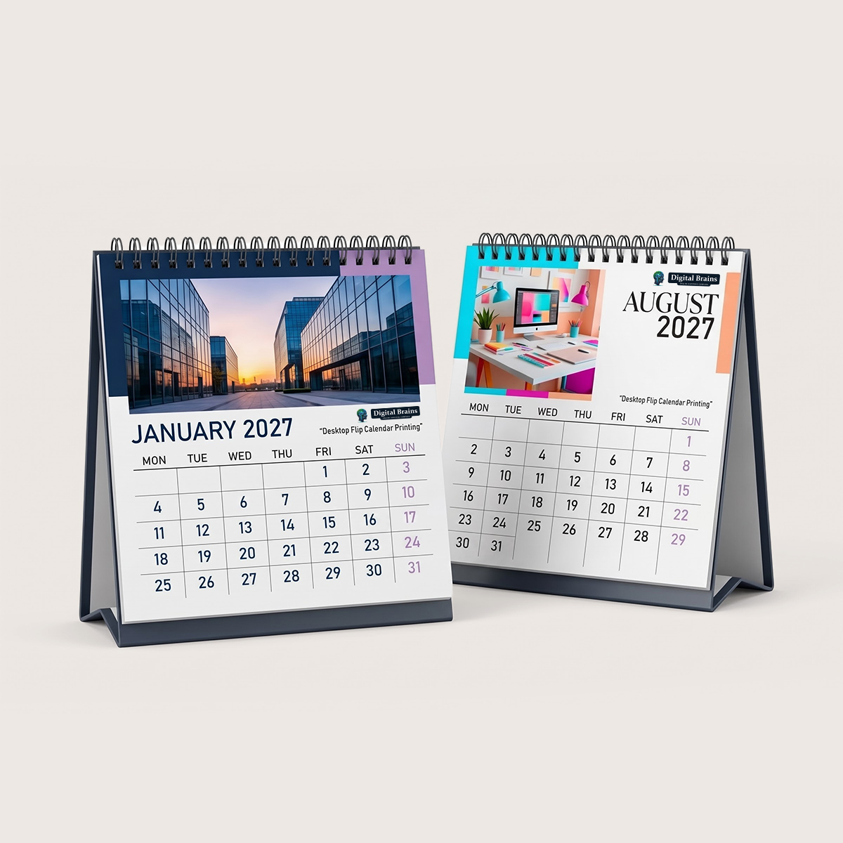 Desktop Flip Calendar Printing