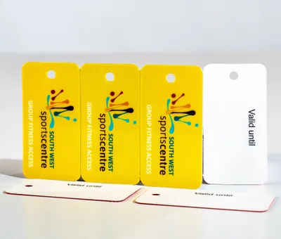 Plastic Key Tags